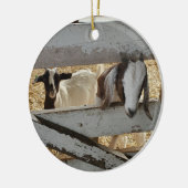 Décoration En Céramique Chèvres (Gauche)