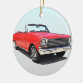 Décoration En Céramique Chevy 1963 Nova Ornament (Gauche)