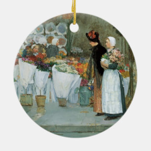 Décoration En Céramique Chez le fleuriste par Childe Hassam, Vintage Fine 