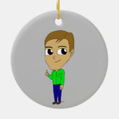 Décoration En Céramique chibi (Dos)