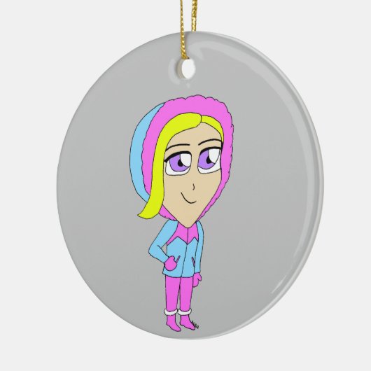 Décoration En Céramique chibi (Gauche)