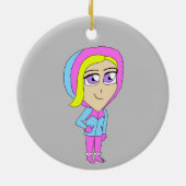 Décoration En Céramique chibi (Dos)