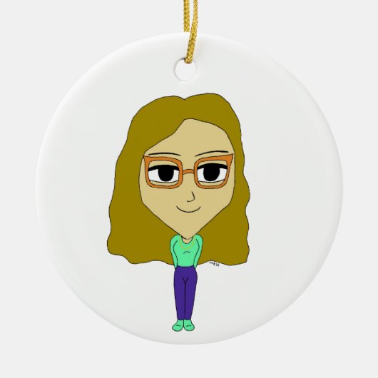 Décoration En Céramique chibi (Devant)