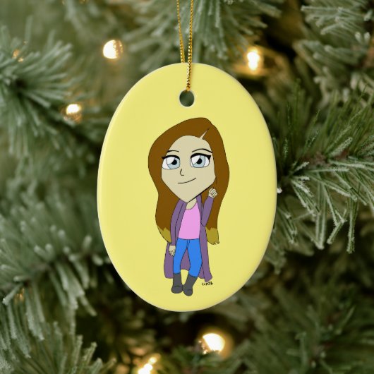 Décoration En Céramique Chibi (Arbre)