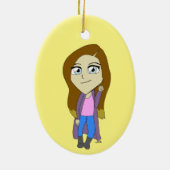 Décoration En Céramique Chibi (Dos)