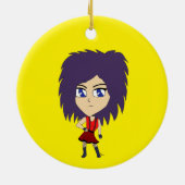 Décoration En Céramique chibi (Dos)