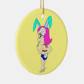 Décoration En Céramique chibi bunnygirl (Droite)