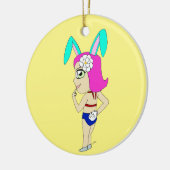 Décoration En Céramique chibi bunnygirl (Gauche)