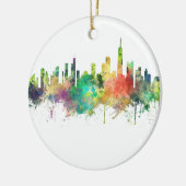 DÉCORATION EN CÉRAMIQUE CHICAGO, ILLINOIS SKYLINE SP - (Gauche)