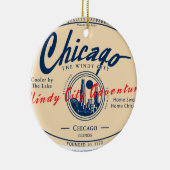 Décoration En Céramique Chicago Windy City (Droite)