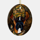 Décoration En Céramique Chien Boxer (Droite)