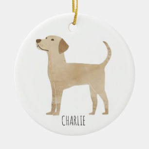Décoration En Céramique Chien du Labrador