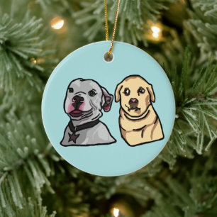 Décoration En Céramique Chiens Mignons Mèmes