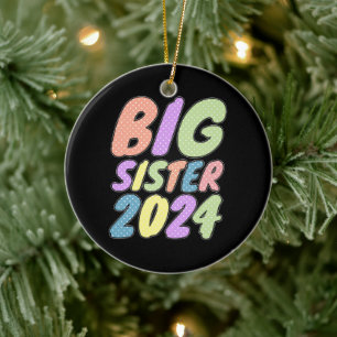 Décoration En Céramique Chiffres de filles 2024