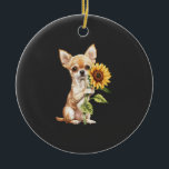 Décoration En Céramique Chihuahua<br><div class="desc">Chihuahua</div>