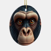 Décoration En Céramique Chimpanzé fou mignon (Droite)