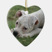 Décoration En Céramique Chiot doux de boxeur (Droite)