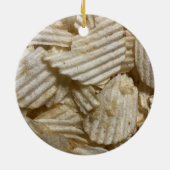 Décoration En Céramique Chips de pommes de terre (Dos)