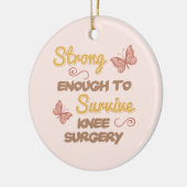 Décoration En Céramique Chirurgie du genou pour femmes (Gauche)