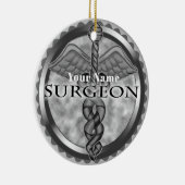 Décoration En Céramique Chirurgien argenté (Droite)