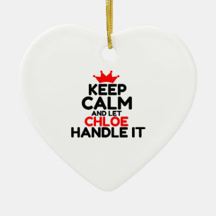 DÉCORATION EN CÉRAMIQUE CHLOE MANIPULE-LE