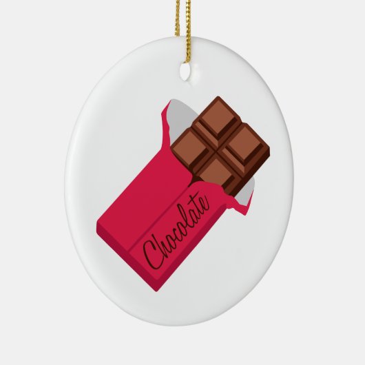 Décoration En Céramique Chocolat (Droite)