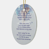 Décoration En Céramique Christian Memorial Keepsaké souvenir Wolf (Gauche)