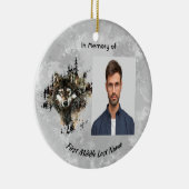 Décoration En Céramique Christian Memorial Keepsake Wolf Wolves Animal art (Droite)