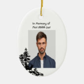 Décoration En Céramique Christian Memory Keepsaké Masculine Stade Deer (Devant)