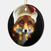 Décoration En Céramique Christmas fox (Gauche)
