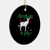 Décoration En Céramique Christmas in July Deer Hunting (Droite)