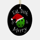 Décoration En Céramique Christmas Pickleball dit (Droite)