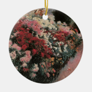 Décoration En Céramique Chrysanthèmes par Dennis Bunker Miller, Art