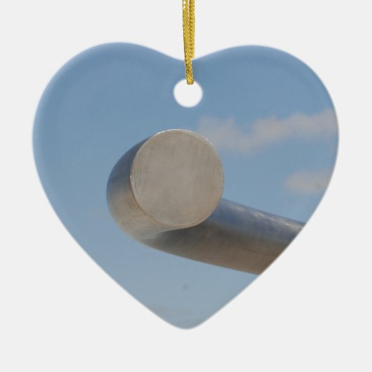 Décoration En Céramique Ciel bleu métallique (Devant)