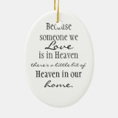 Décoration En Céramique Ciel dans notre maison (Dos)