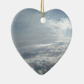 Décoration En Céramique Ciel, Vue Avion, Beaux Nuages (Droite)