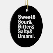 Décoration En Céramique Cinq saveurs de base (Droite)