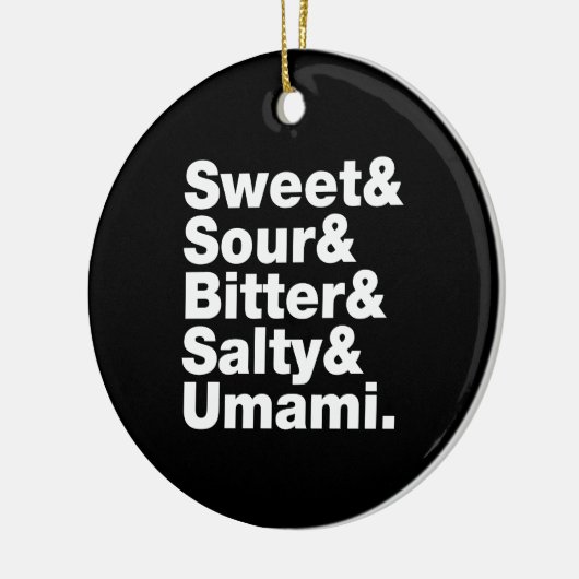 Décoration En Céramique Cinq saveurs de base (Gauche)