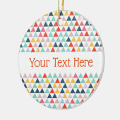 Décoration En Céramique Circus Color Triangles (Gauche)