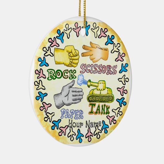 Décoration En Céramique Citerne en papier (Droite)