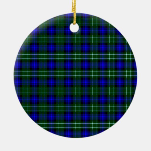 Décoration En Céramique Clan Abercrombie Tartan (Dos)