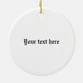 Décoration En Céramique Clan Abercrombie Tartan (Dos)