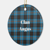 Décoration En Céramique Clan Angus Tartan antique (Gauche)