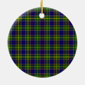 Décoration En Céramique Clan Arnott Tartan (Dos)