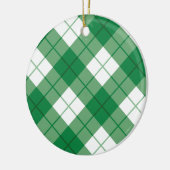 Décoration En Céramique Clan Bias plaid Tartan (Gauche)