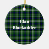 Décoration En Céramique Clan Blackadder Tartan (Devant)