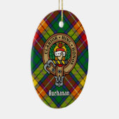 Décoration En Céramique Clan Buchanan Crest (Droite)