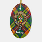 Décoration En Céramique Clan Buchanan Crest (Gauche)
