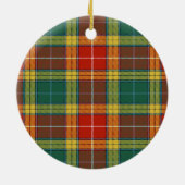 Décoration En Céramique Clan Buchanan Old Sett Tartan (Dos)