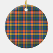 Décoration En Céramique Clan Buchanan Tartan antique (Dos)